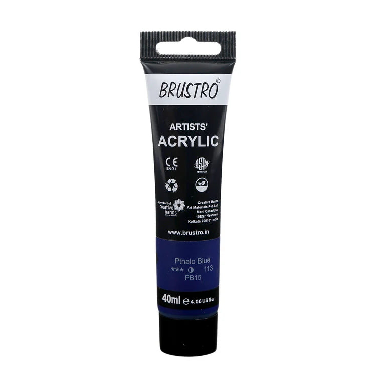 BRUSTRO Artists Acrylic Paint Tube - 40ml