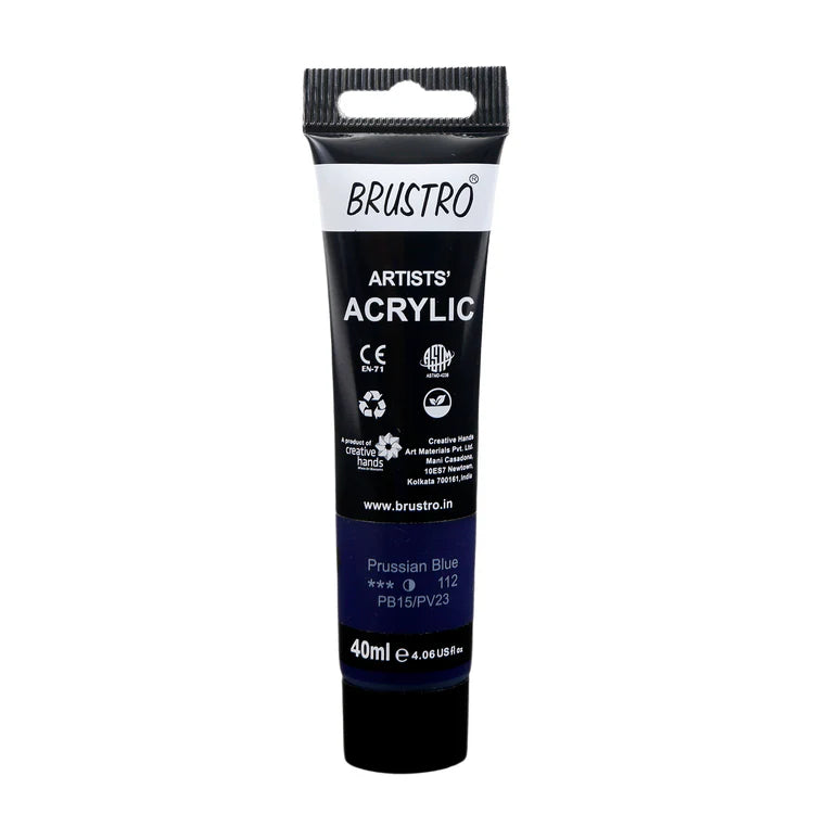 BRUSTRO Artists Acrylic Paint Tube - 40ml