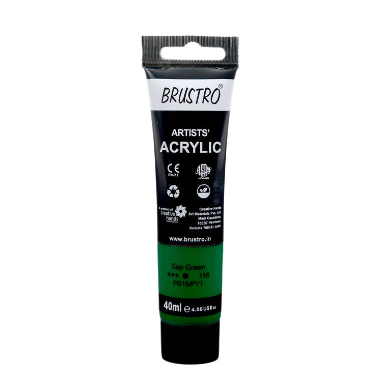 BRUSTRO Artists Acrylic Paint Tube - 40ml