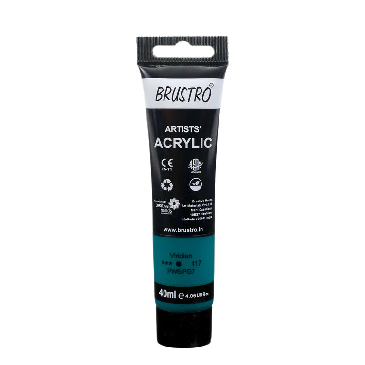 BRUSTRO Artists Acrylic Paint Tube - 40ml