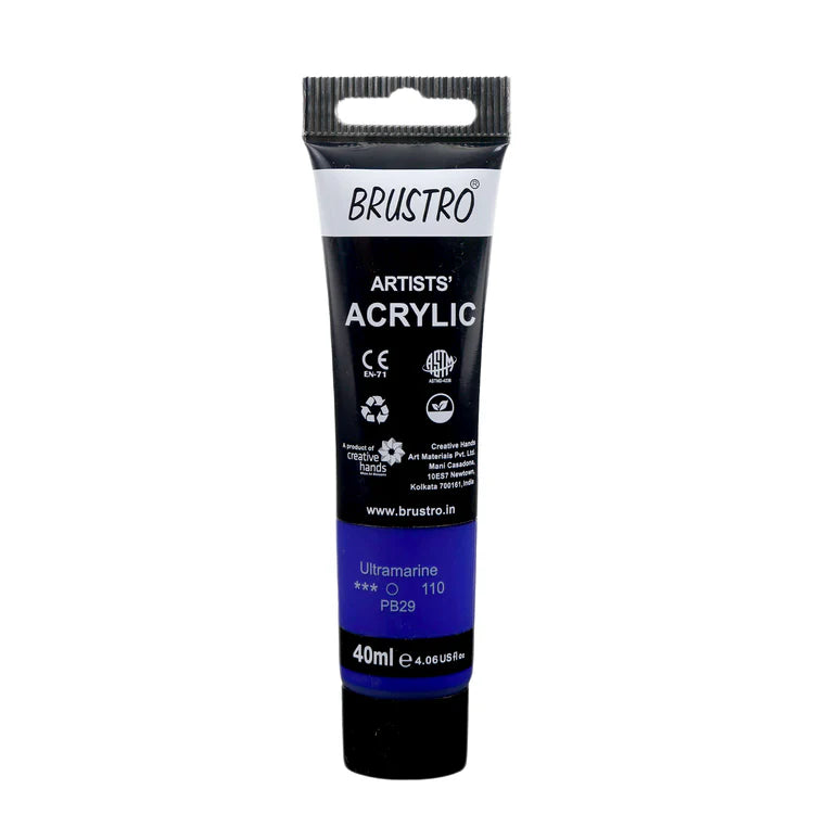 BRUSTRO Artists Acrylic Paint Tube - 40ml