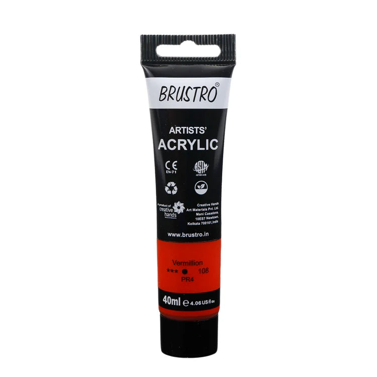 BRUSTRO Artists Acrylic Paint Tube - 40ml