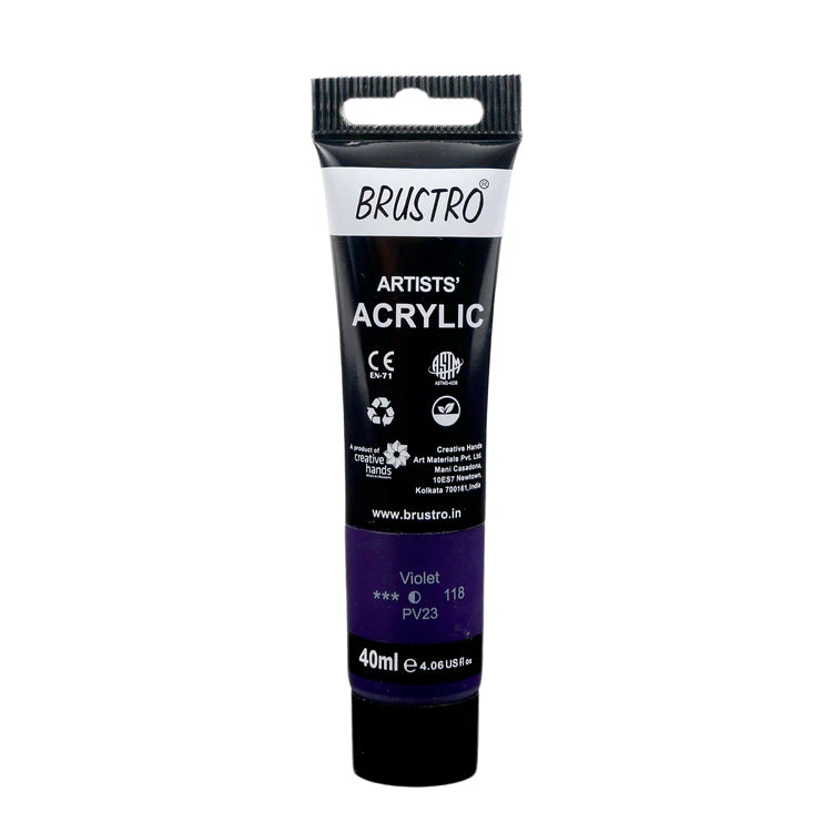 BRUSTRO Artists Acrylic Paint Tube - 40ml