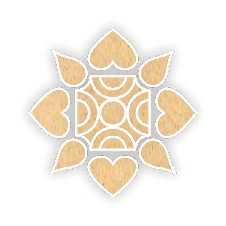 Rangoli Mat - Flower