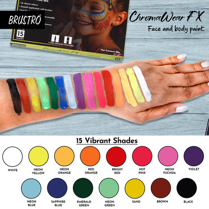Brustro ChromaWear FX Face & Body Paint