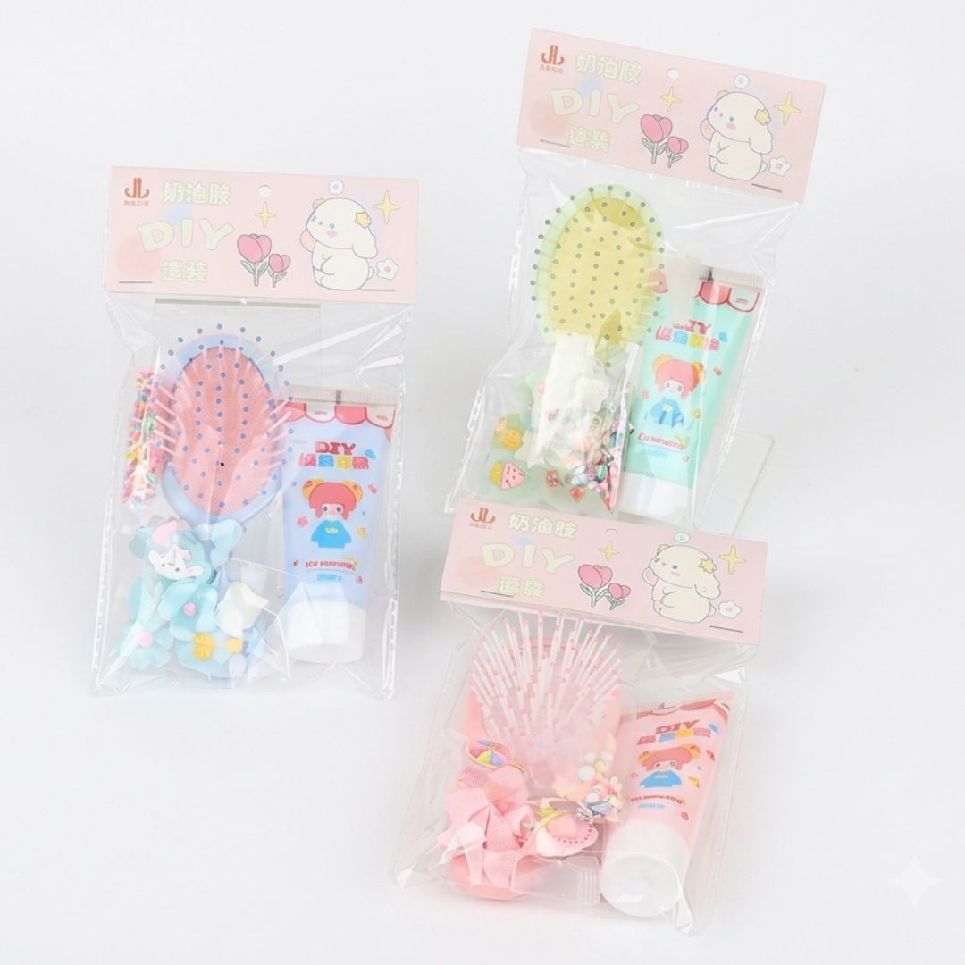 DIY Decoden Hair Brush Kit