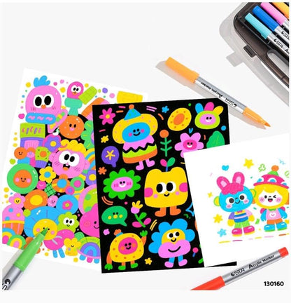 STA Acrylic Paint Markers Set