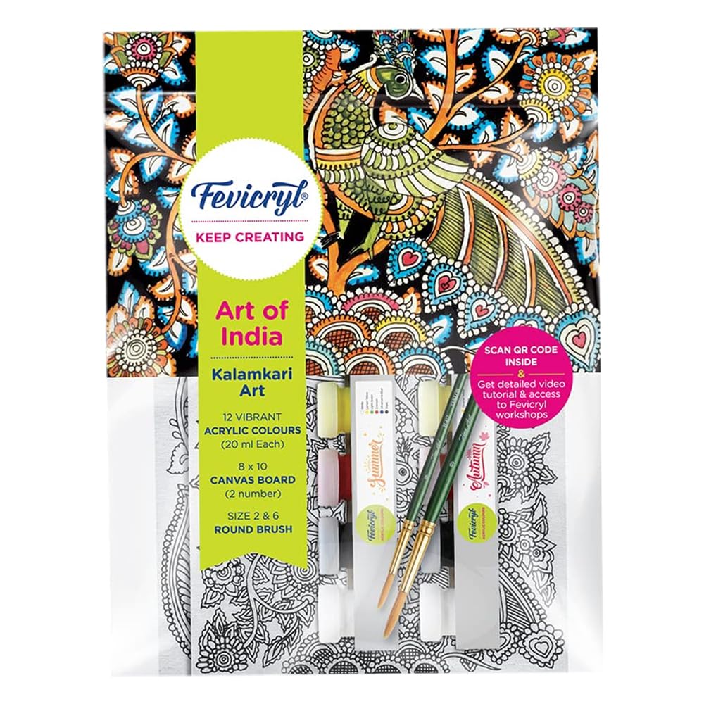 Fevicryl DIY Art of India Kalamkari Art kit