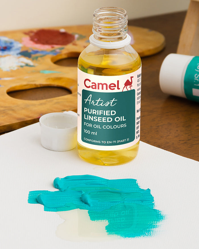Camel Purified Linseed Oil 100ml