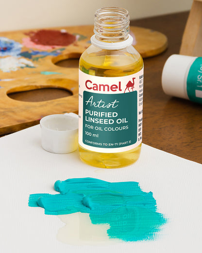 Camel Purified Linseed Oil 100ml