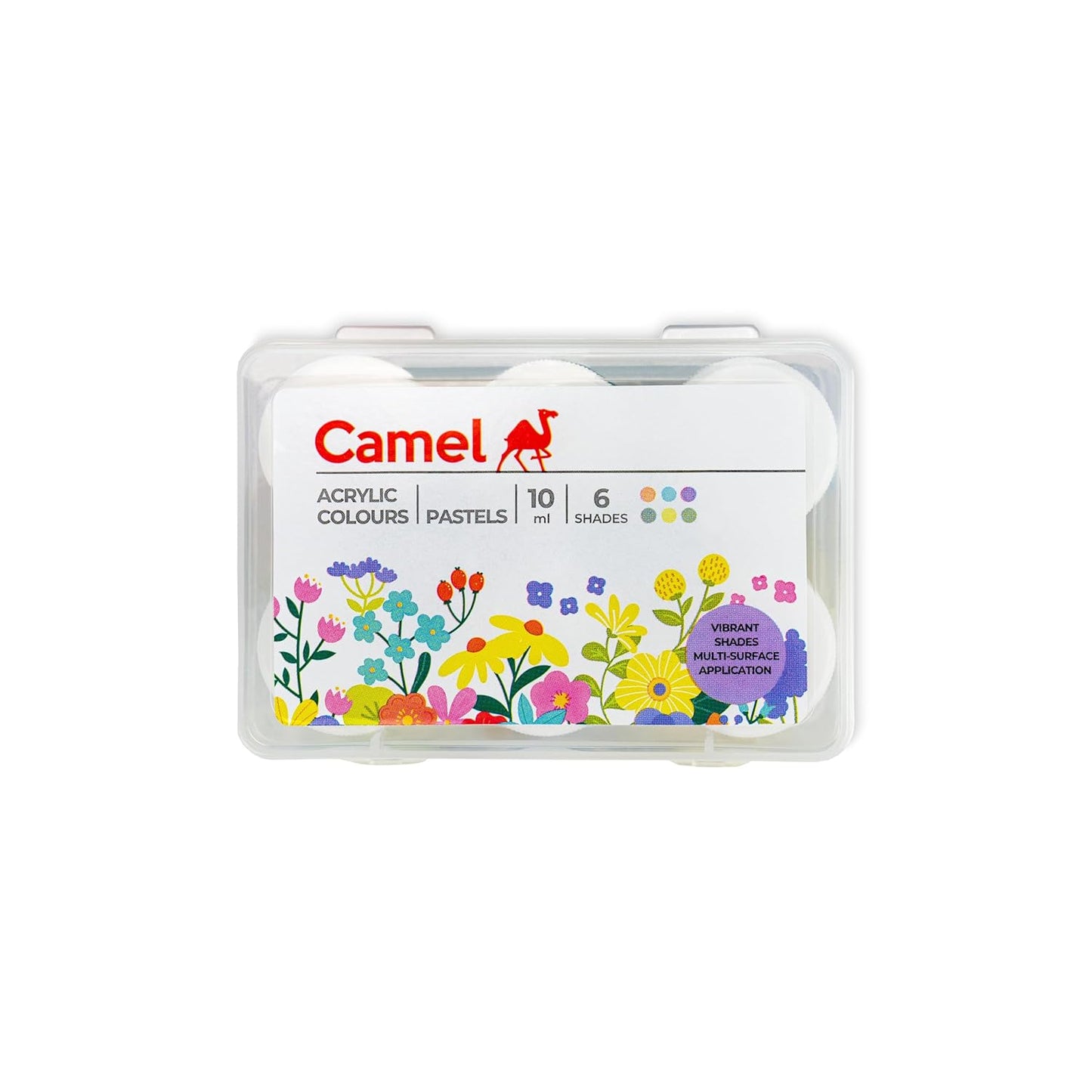 Camel Acrylic Pastel Shades Set 10ml