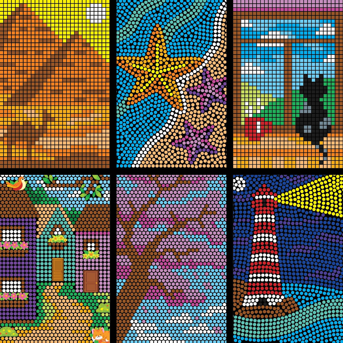 Imagimake Mystery Mosaic - Landscapes