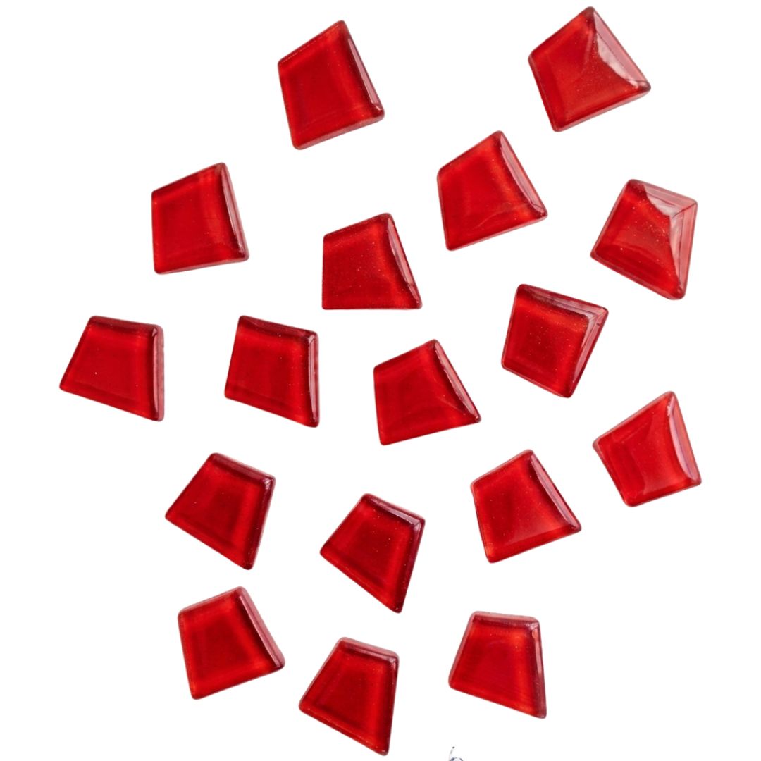 Irregular glossy trapezoid Mosaic Tiles, 100g