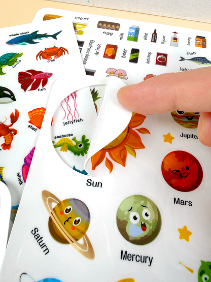 Panoramic Jelly Stickers