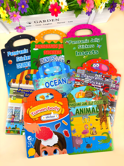 Panoramic Jelly Stickers