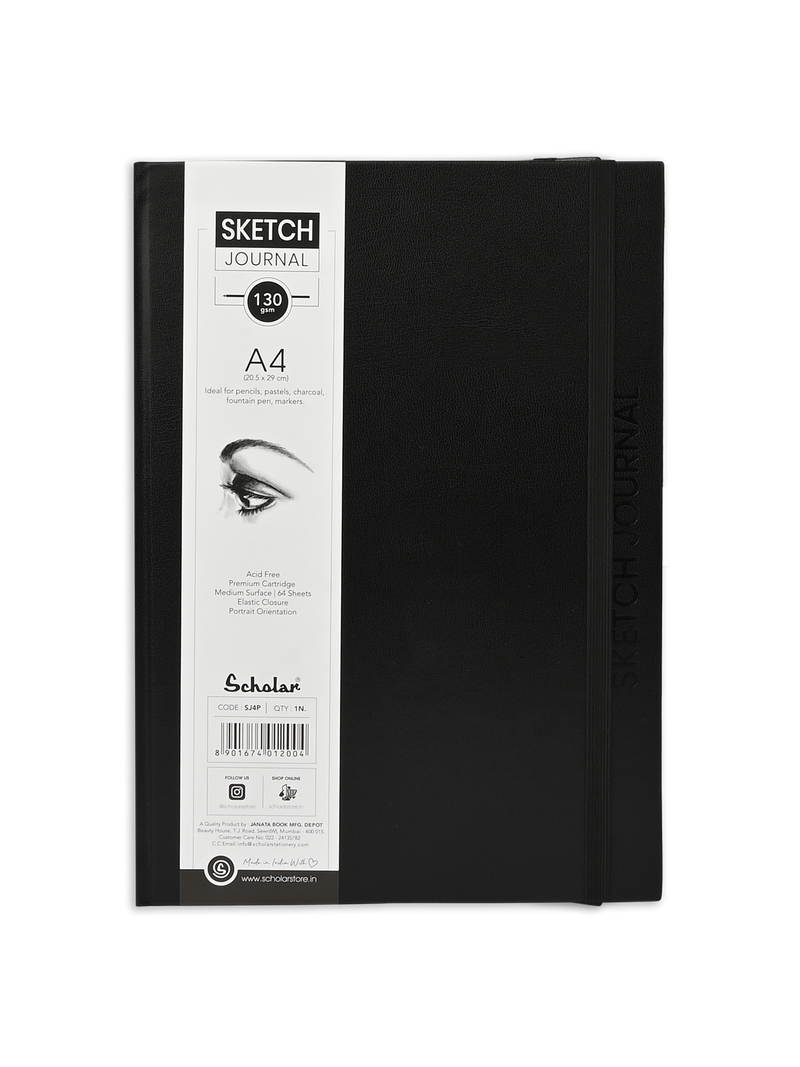 Scholar Sketch Journal Book, 130gsm