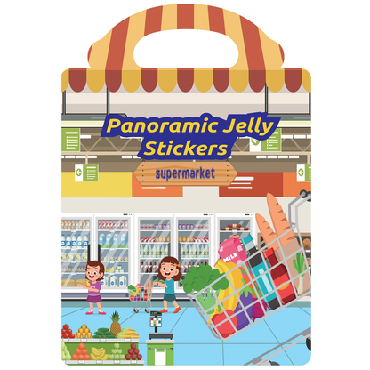 Panoramic Jelly Stickers