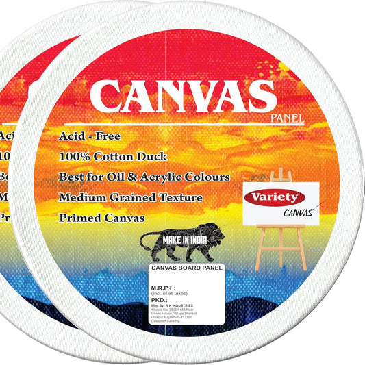 Variety Round Canvas