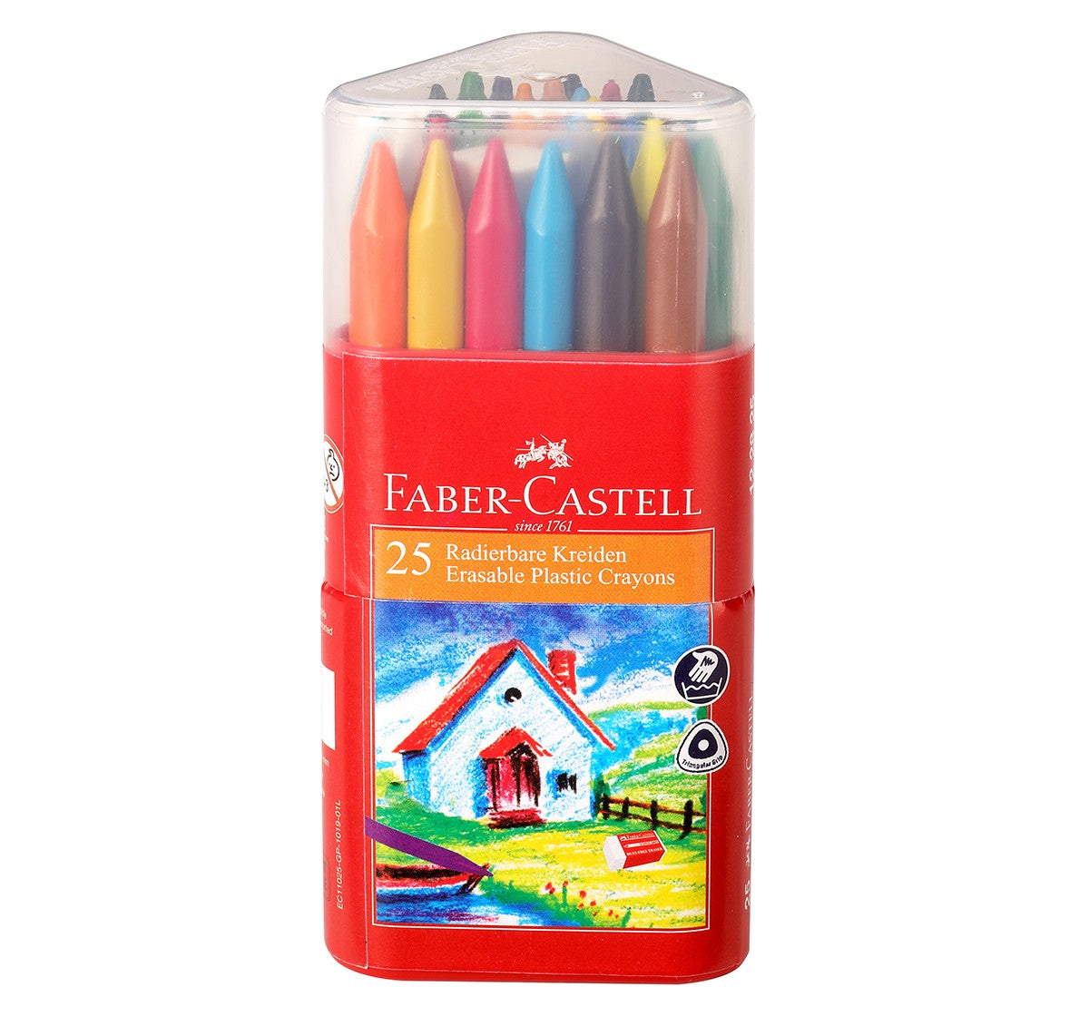 Faber Castell Erasable Crayons Gift Set of 25