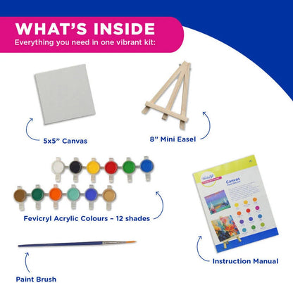 Fevicryl All Inclusive Canvas Painting Kit