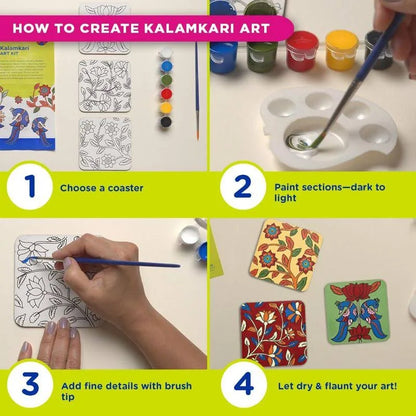 kalamkari Mini Art Kit | Fevicryl