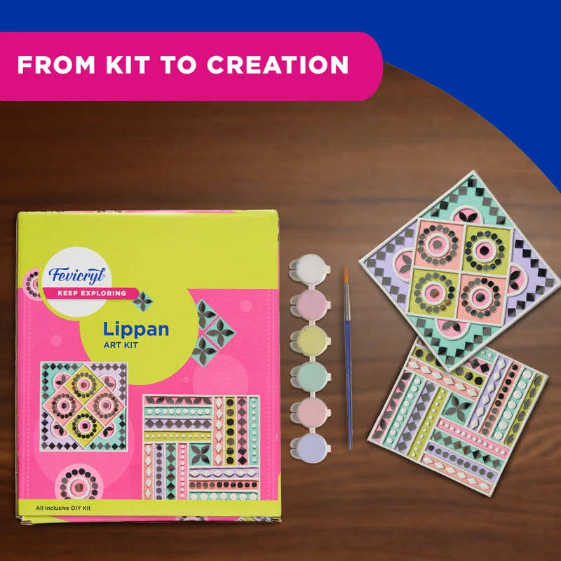 Lippan Art Kit | Fevicryl