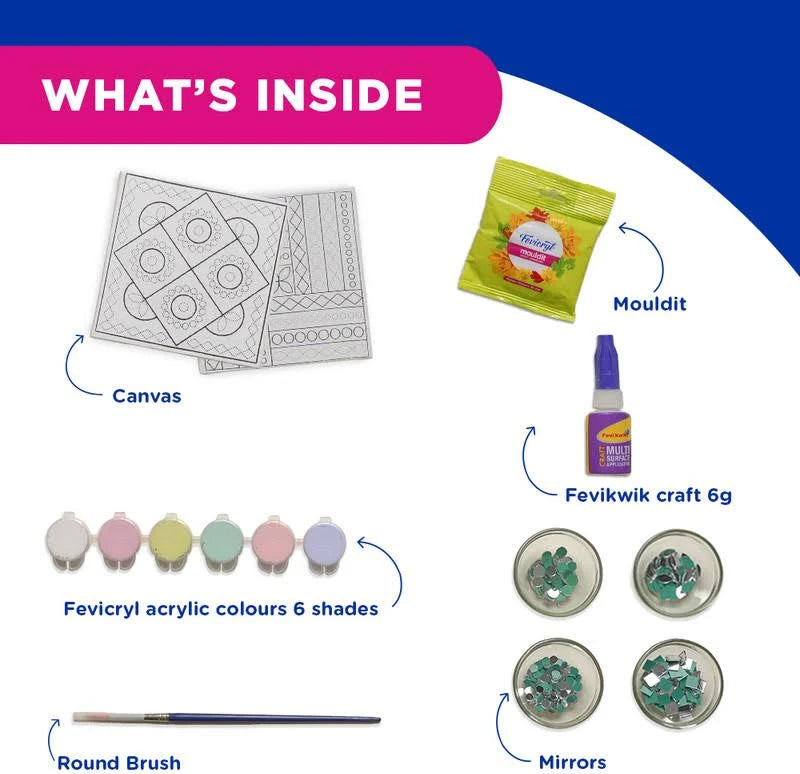 Lippan Art Kit | Fevicryl