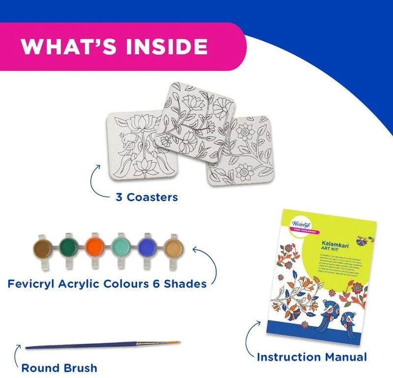 kalamkari Mini Art Kit | Fevicryl