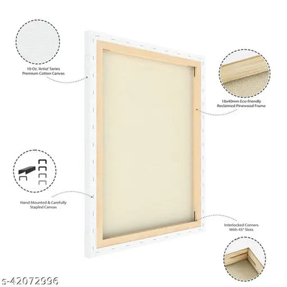 Variety Pine Stretched Canvas