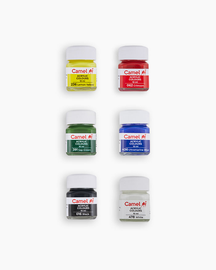 Camel Ultra Range Acrylic Colours 10 ml