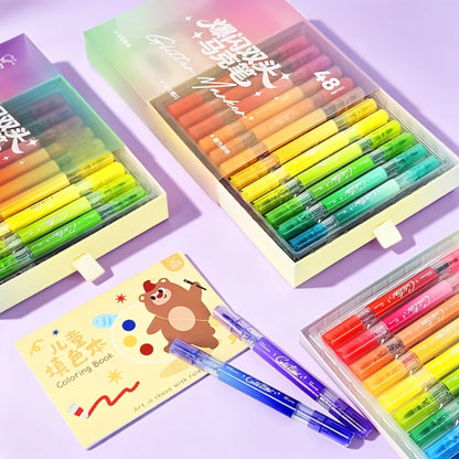 Himic Dual Tip Sparkle Ink Markers