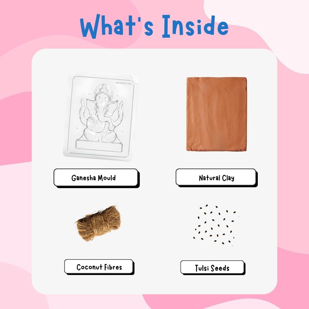 DIY Eco Friendly Ganesha Kit