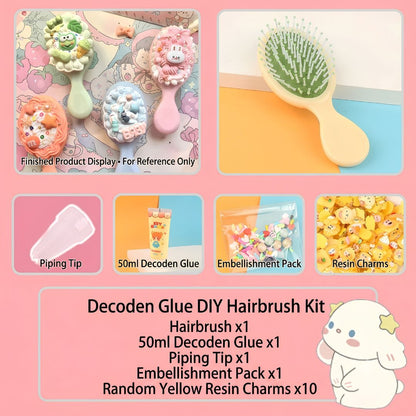 DIY Decoden Hair Brush Kit