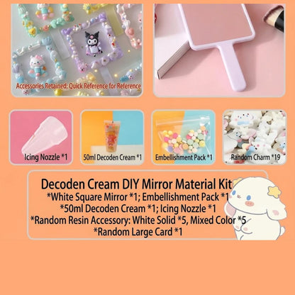 DIY Decoden Hand Mirror Kit